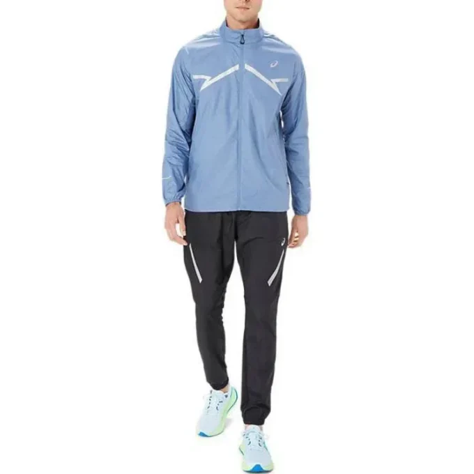 Chaqueta de running Lite Show «Denim Blue»