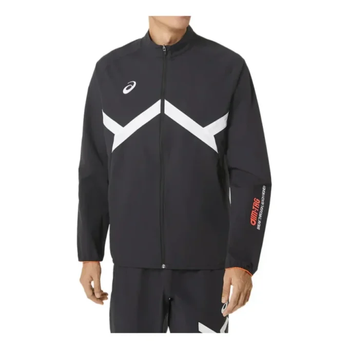 Chaqueta de tela elástica A-I-M «Negro»