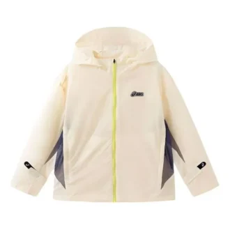 Chaqueta Logo «Beige Black Yellow»