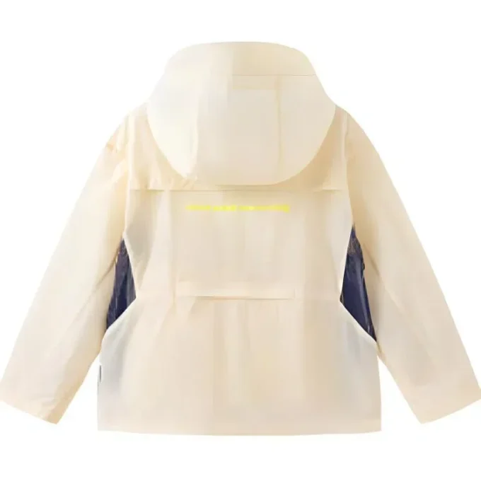 Chaqueta Logo «Beige Black Yellow»