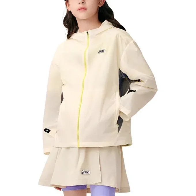 Chaqueta Logo «Beige Black Yellow»