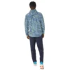 Chaqueta tejida con estampado repelente al agua «Blue Green»