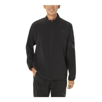 Chaqueta tejida de verano Asics A-I-M Cool Stretch «Performance Black»
