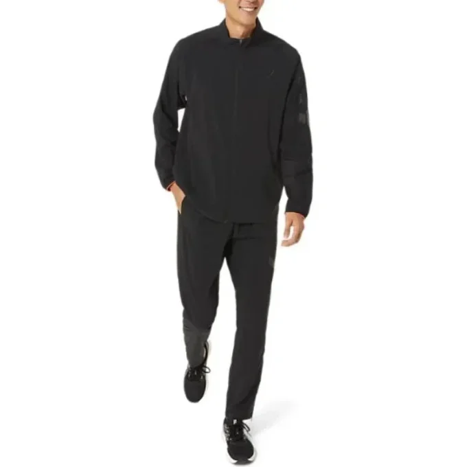 Chaqueta tejida de verano Asics A-I-M Cool Stretch «Performance Black»