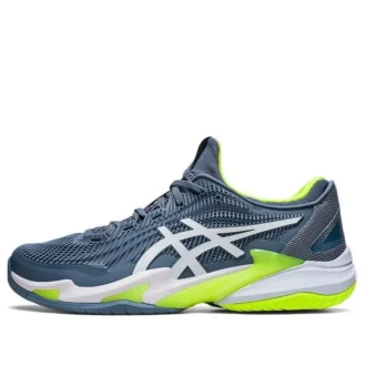 Court FF 3 «Azul acero y verde lima»
