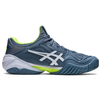 Court FF 3 «Azul acero y verde lima»