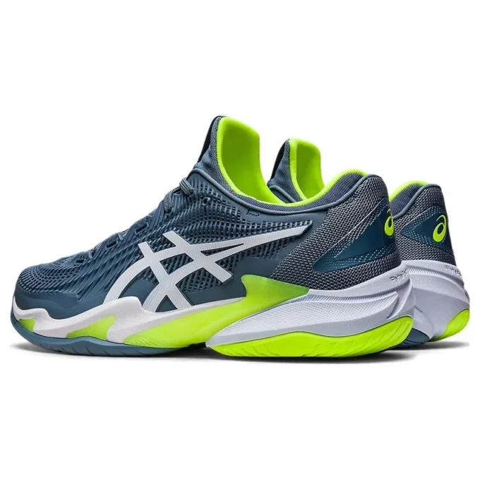 Court FF 3 «Azul acero y verde lima»
