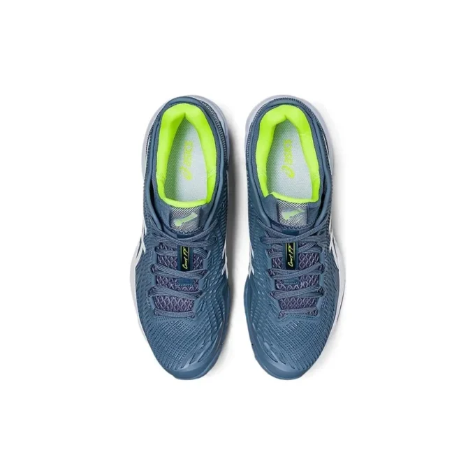 Court FF 3 «Azul acero y verde lima»