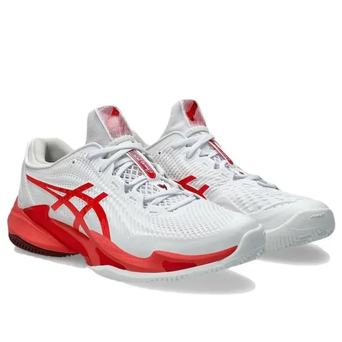 Court FF 3 Novak Clay «Blanco/Rojo eléctrico»