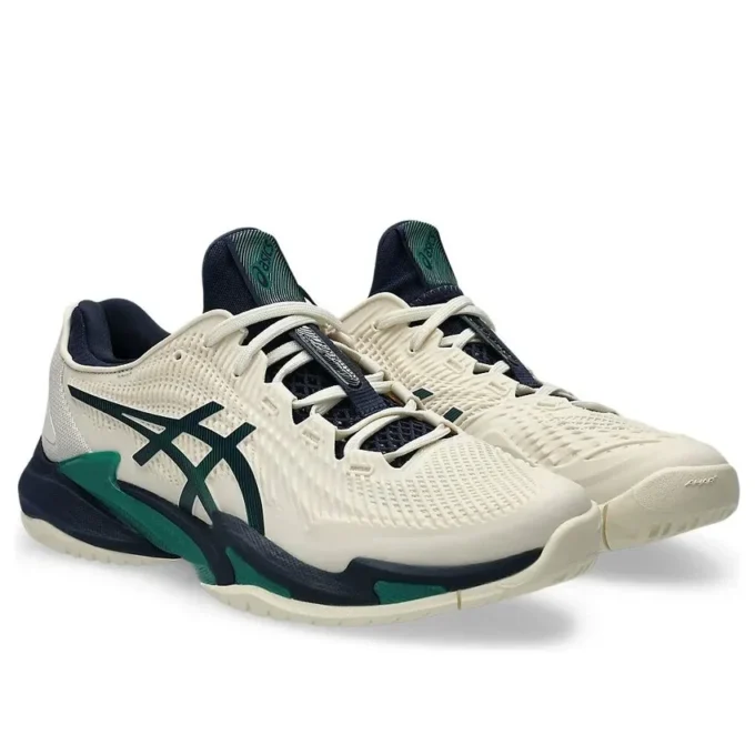 Court FF 3 Wide Tennis «Cream Jasper Green»