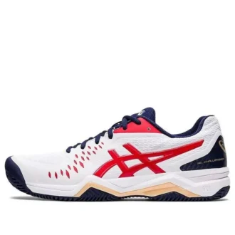 GEL-Challenger 12 Clay «Blanco Clásico Rojo»