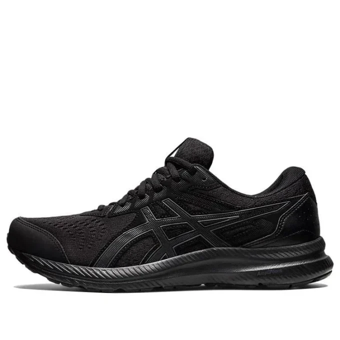 GEL-Contend 8 4E Wide «Negro/Gris Carrier»