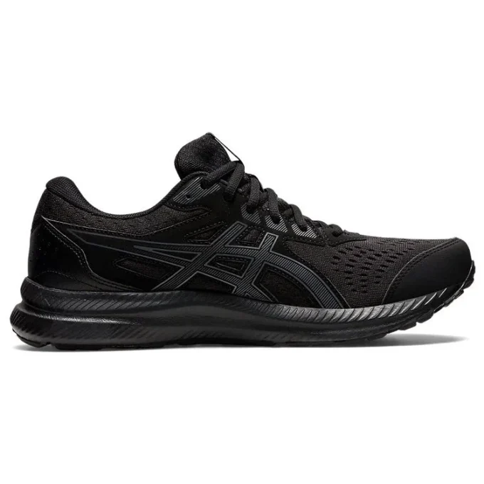 GEL-Contend 8 4E Wide «Negro/Gris Carrier»