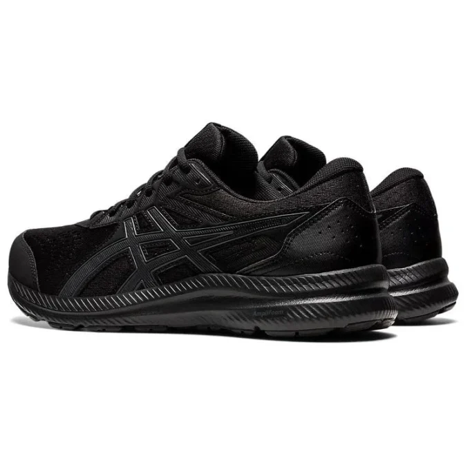 GEL-Contend 8 4E Wide «Negro/Gris Carrier»