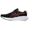 GEL-Excite 10 Extra Wide «Negro Rojo Intenso»