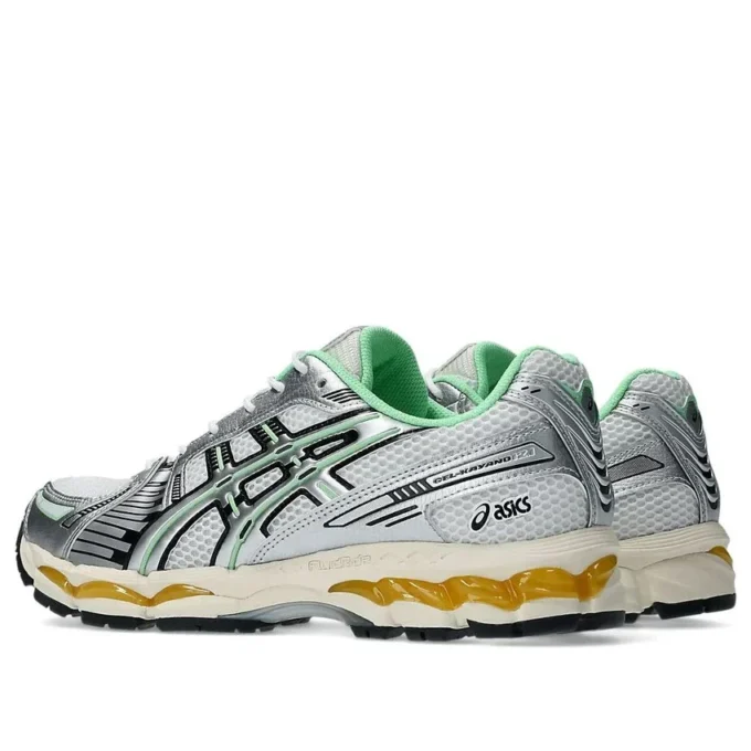 Gel-Kayano 12.1 «Silver Green Orange»