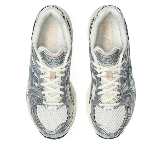 Gel-Kayano 14 «Birch Pure Silver Teal Gold»