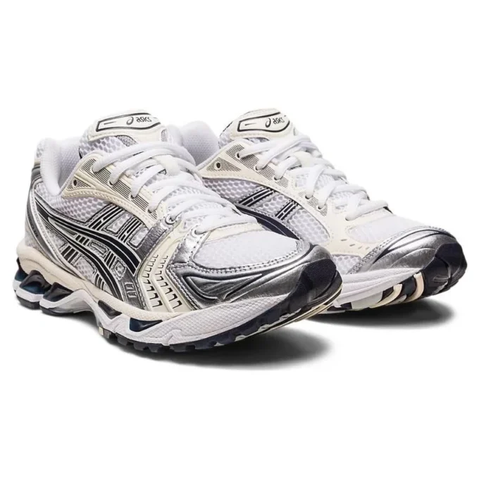 Gel-Kayano 14 «Blanco y azul medianoche» Gel-Kayano 14 «Blanco y azul medianoche»