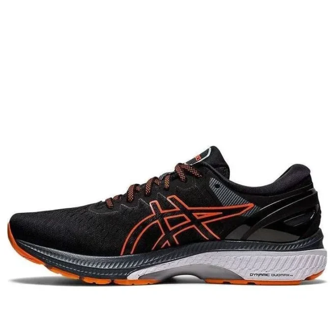Gel-Kayano 27 4E Wide «Black Marigold Orange»