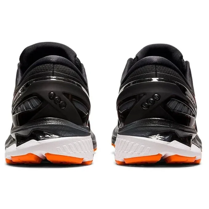 Gel-Kayano 27 4E Wide «Black Marigold Orange»