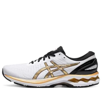 Gel-Kayano 27 «Blanco Dorado Rojo»