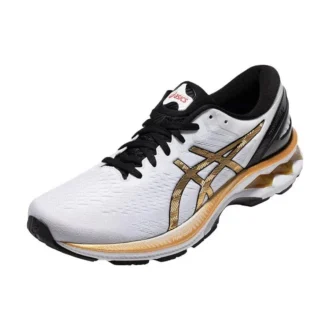 Gel-Kayano 27 «Blanco Dorado Rojo»