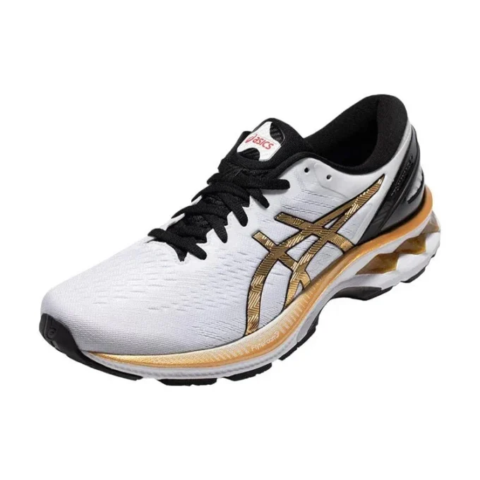 Gel-Kayano 27 «Blanco Dorado Rojo»