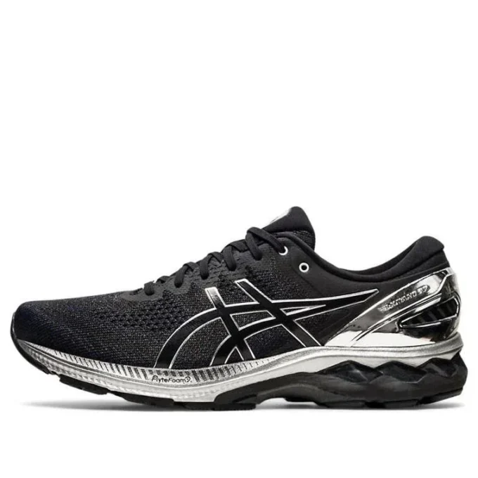 Gel-Kayano 27 Platinum «Black Pure Silver»