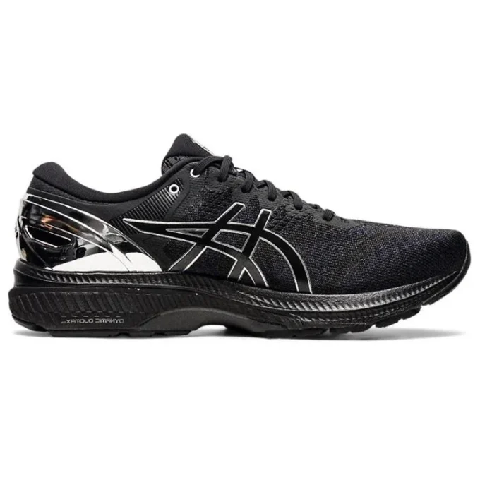 Gel-Kayano 27 Platinum «Black Pure Silver»