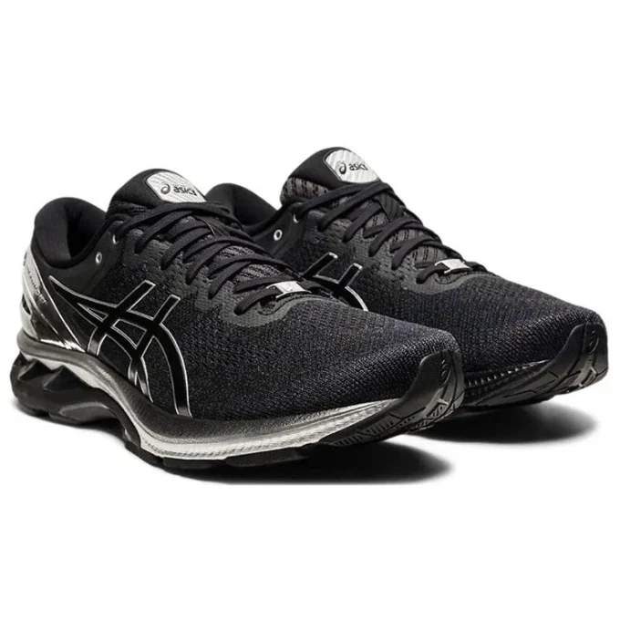 Gel-Kayano 27 Platinum «Black Pure Silver»