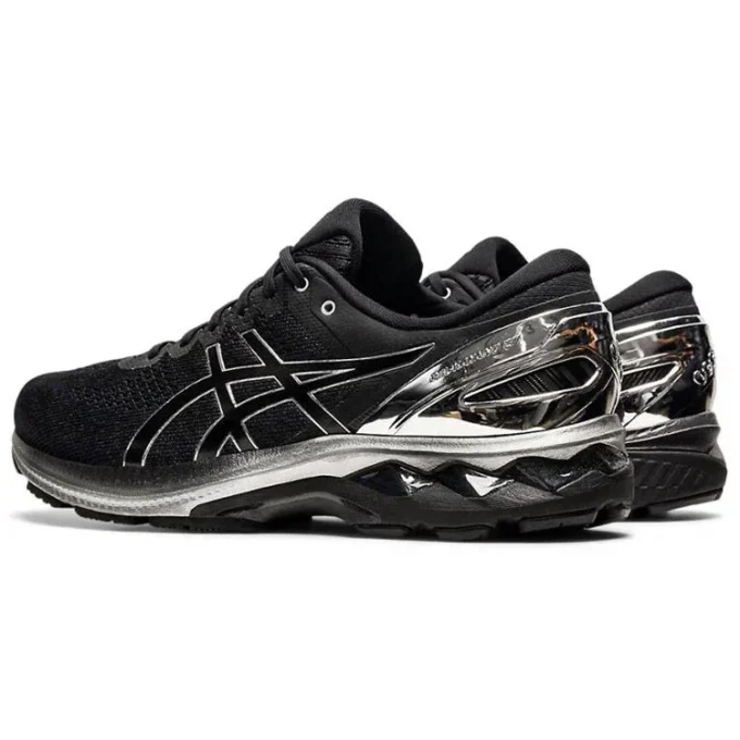 Gel-Kayano 27 Platinum «Black Pure Silver»