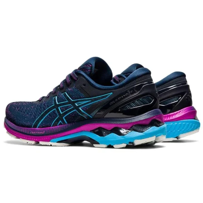 Gel-Kayano 27 Wide «French Blue Digital Aqua»