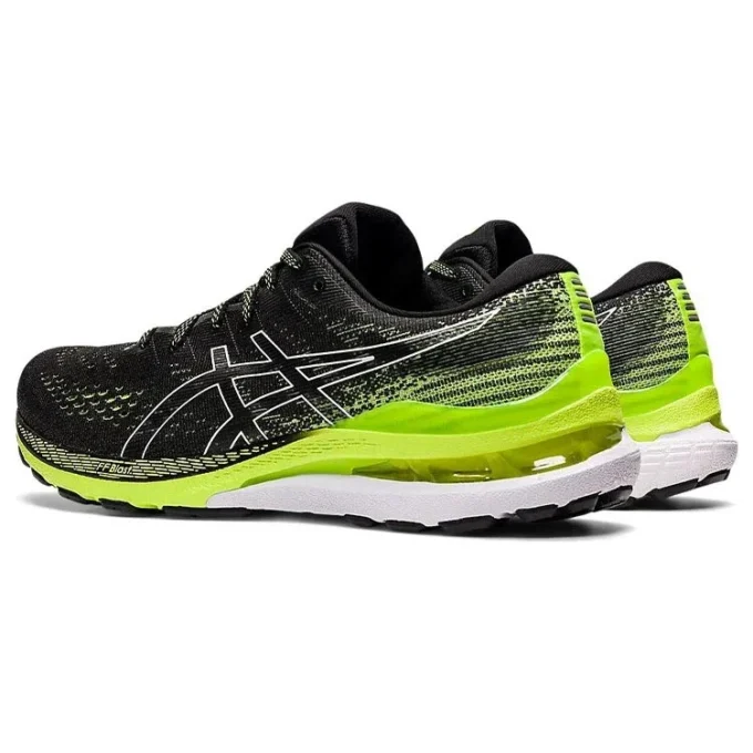 Gel-Kayano 28 2E Wide «Black Hazard Green»
