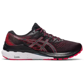 Gel-Kayano 28 4E Wide «Black Electric Red»