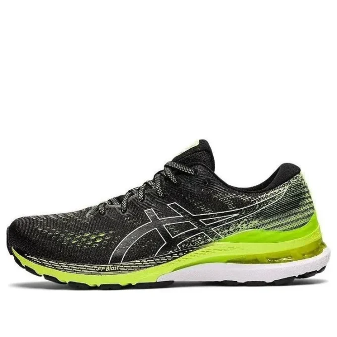 Gel-Kayano 28 «Negro/Verde Peligro»