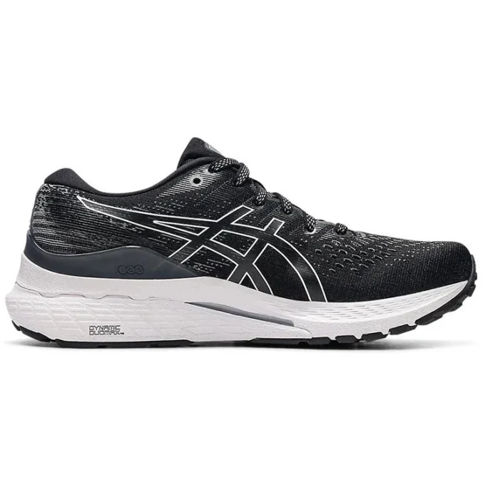 Gel-Kayano 28 Wide «Negro Blanco»