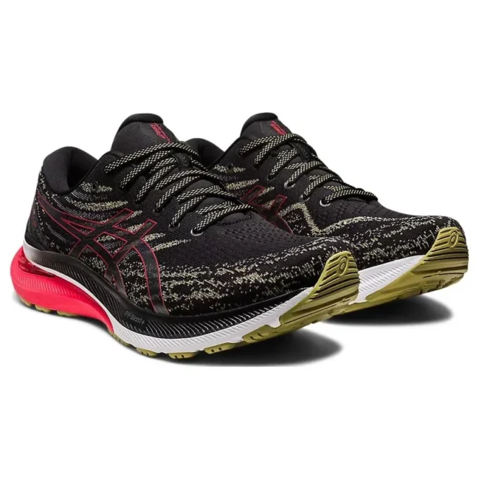 Gel-Kayano 29 «Negro Rojo Eléctrico»