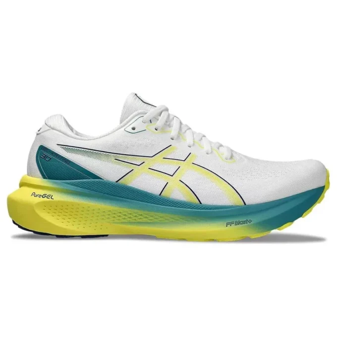 Gel-Kayano 30 «Blanco/Amarillo brillante»