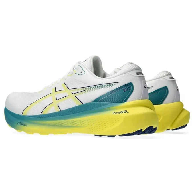 Gel-Kayano 30 «Blanco/Amarillo brillante»