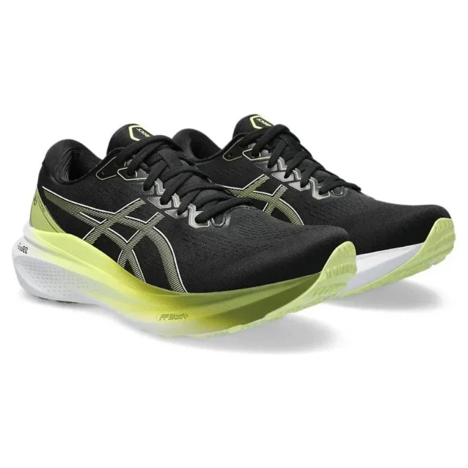 Gel-Kayano 30 Extra Wide «Black Glow Yellow»