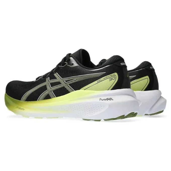 Gel-Kayano 30 Extra Wide «Black Glow Yellow»