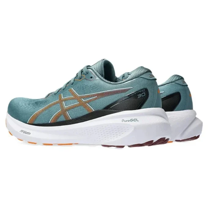 Gel-Kayano 30 «Foggy Teal Bright Orange»