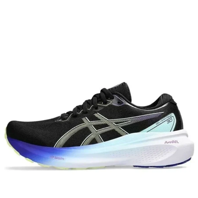 Gel-Kayano 30 «Negro Azul Brillo Amarillo»