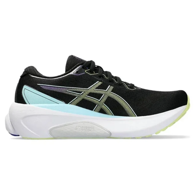 Gel-Kayano 30 «Negro Azul Brillo Amarillo»