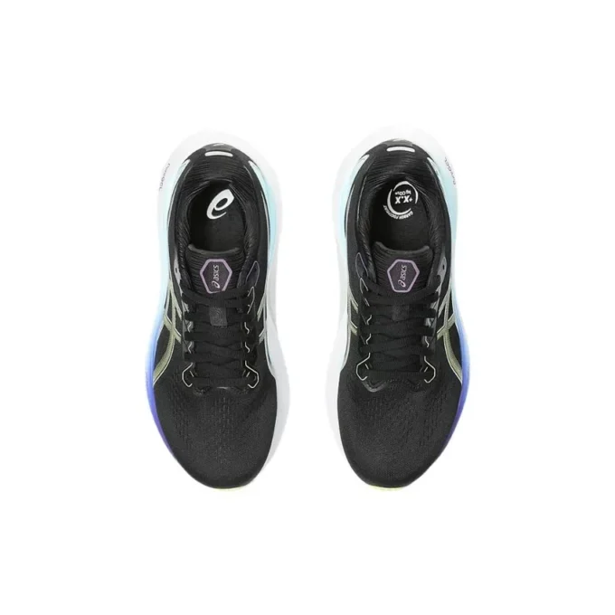 Gel-Kayano 30 «Negro Azul Brillo Amarillo»