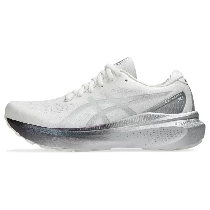 Gel-Kayano 30 Platinum «Real White Pure Silver»