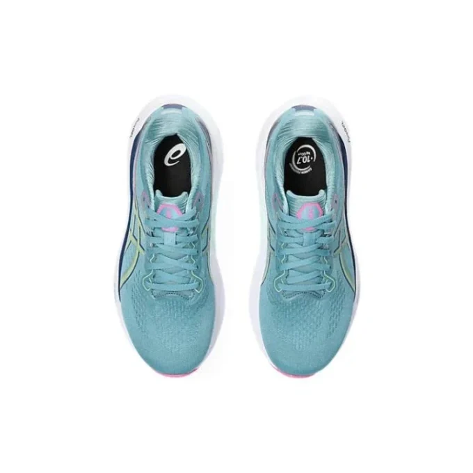 Gel-Kayano 30 Wide «Gris, azul y verde lima»