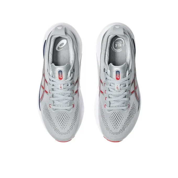 Gel-Kayano 31 «Gris Piamonte Rojo Fuego»