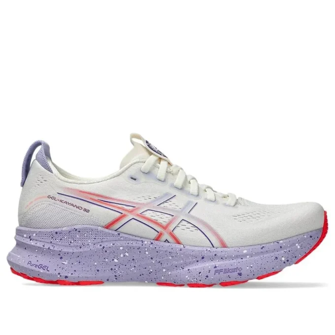 Gel-Kayano 32 «Crema y púrpura Edo»