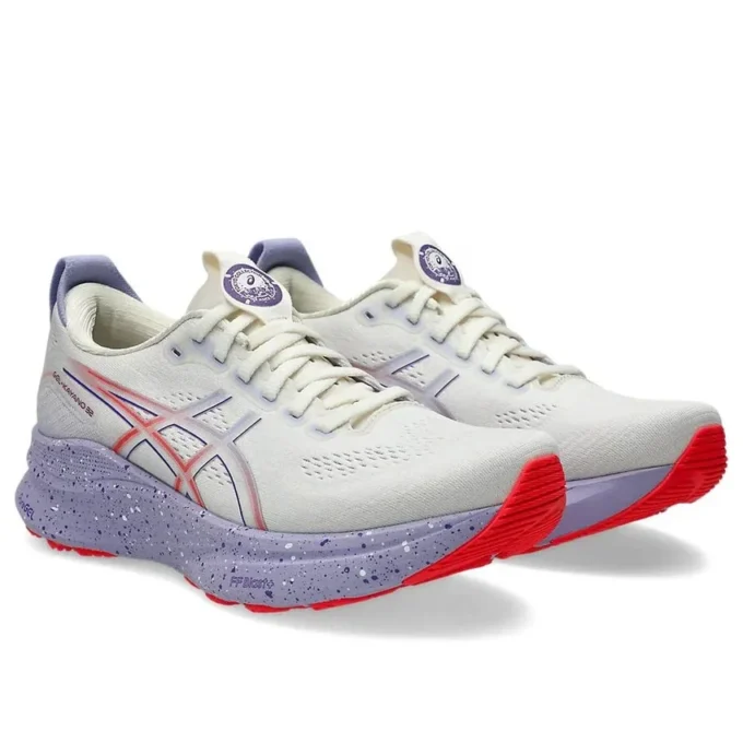 Gel-Kayano 32 «Crema y púrpura Edo»